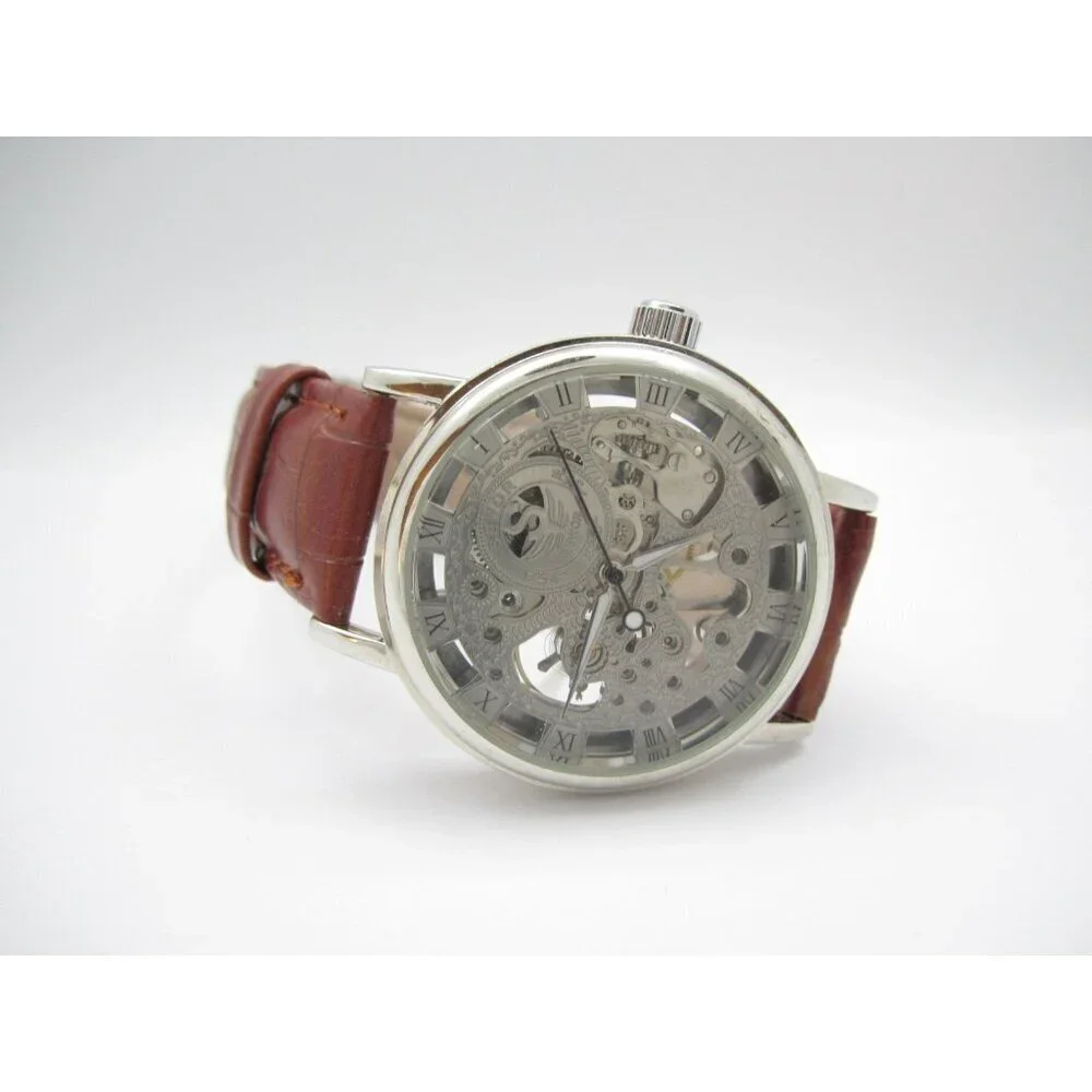 Men Sewor Mechanical Analog 39mm Round Watch (H881)